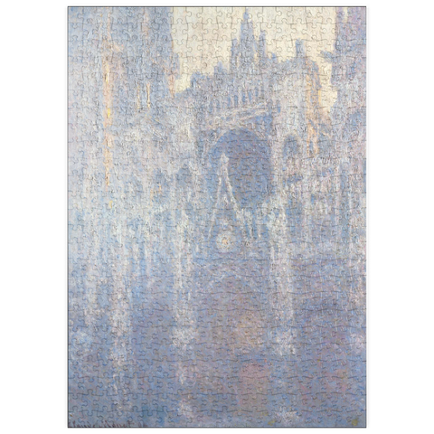 puzzleplate The Portal of Rouen Cathedral in Morning Light (1894) by Claude Monet 500 Puzzle