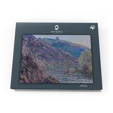 The Petite Creuse River (1889) by Claude Monet 100 Puzzle Schachtel Ansicht3
