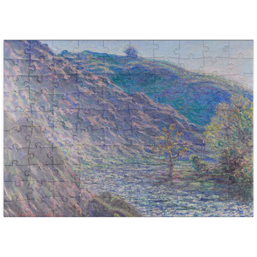 puzzleplate The Petite Creuse River (1889) by Claude Monet 100 Puzzle