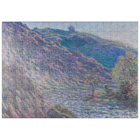 puzzleplate The Petite Creuse River (1889) by Claude Monet 200 Puzzle