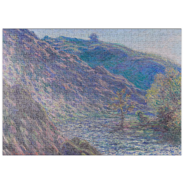 puzzleplate The Petite Creuse River (1889) by Claude Monet 500 Puzzle