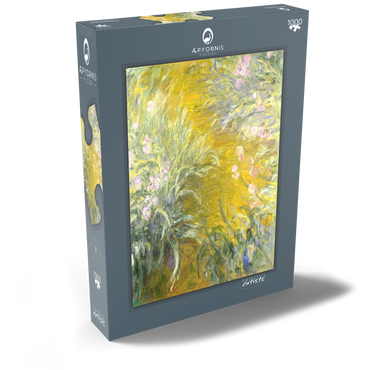 The Path through the Irises (1914–1917) by Claude Monet 1000 Puzzle Schachtel Ansicht2