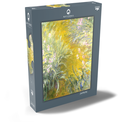 The Path through the Irises (1914–1917) by Claude Monet 1000 Puzzle Schachtel Ansicht2