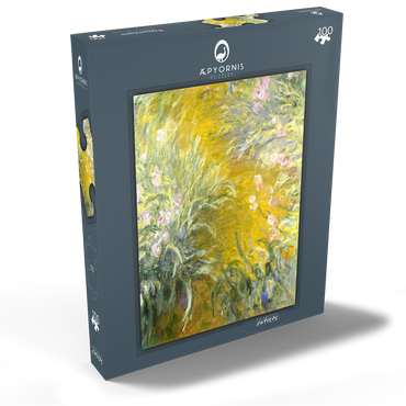 The Path through the Irises (1914–1917) by Claude Monet 100 Puzzle Schachtel Ansicht2