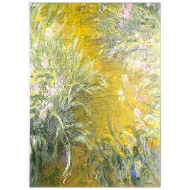 puzzleplate The Path through the Irises (1914–1917) by Claude Monet 100 Puzzle