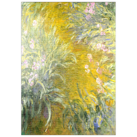 Darstellung des Puzzle-Motivs The Path through the Irises (1914-1917) by Claude Monet – Puzzleteile: 200