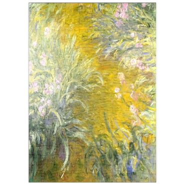 puzzleplate The Path through the Irises (1914–1917) by Claude Monet 200 Puzzle