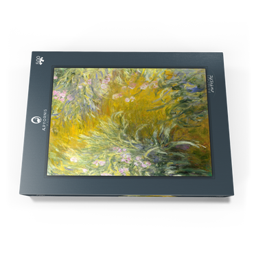 The Path through the Irises (1914–1917) by Claude Monet 500 Puzzle Schachtel Ansicht3