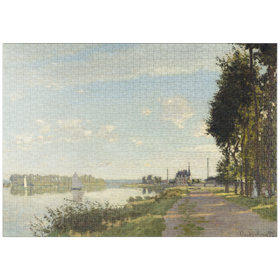 Darstellung des Puzzle-Motivs Argenteuil (1872) by Claude Monet – Puzzleteile: 1000