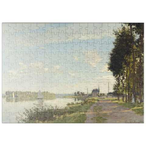 puzzleplate Argenteuil (1872) by Claude Monet 200 Puzzle