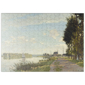 Darstellung des Puzzle Motivs Argenteuil (1872) by Claude Monet - Puzzleteile: 200