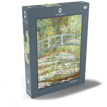 Bridge over a Pond of Water Lilies by Claude Monet 1000 Puzzle Schachtel Ansicht2