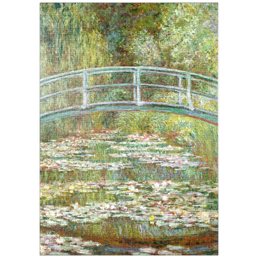 puzzleplate Bridge over a Pond of Water Lilies by Claude Monet 1000 Puzzle