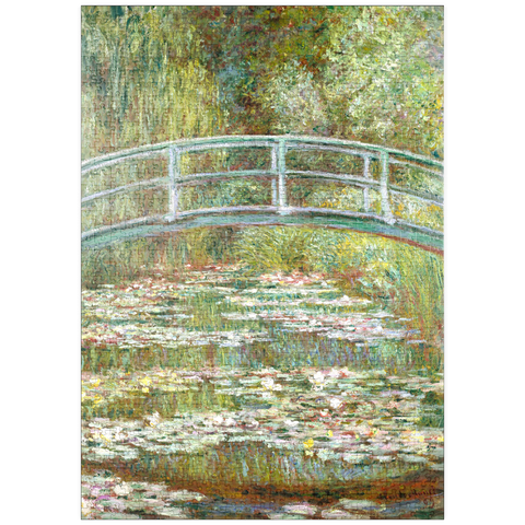 puzzleplate Bridge over a Pond of Water Lilies by Claude Monet 1000 Puzzle