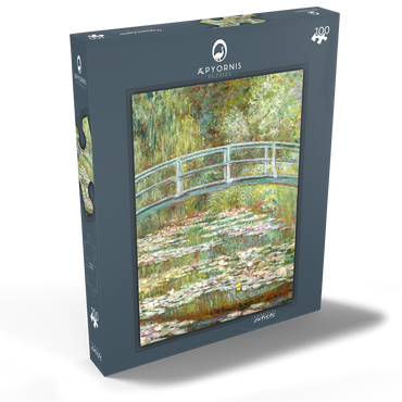 Bridge over a Pond of Water Lilies by Claude Monet 100 Puzzle Schachtel Ansicht2