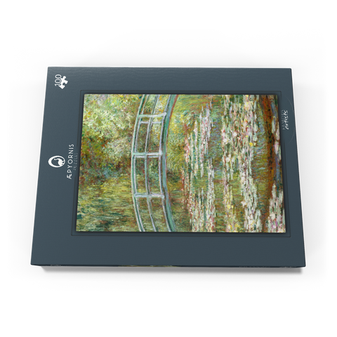 Bridge over a Pond of Water Lilies by Claude Monet 100 Puzzle Schachtel Ansicht3