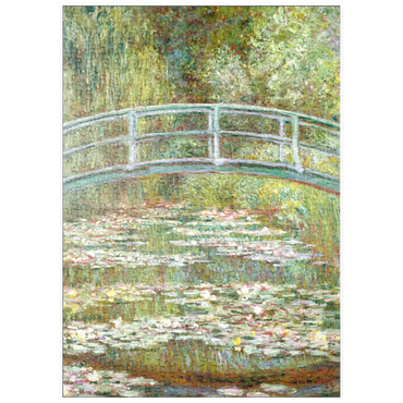 puzzleplate Bridge over a Pond of Water Lilies by Claude Monet 500 Puzzle