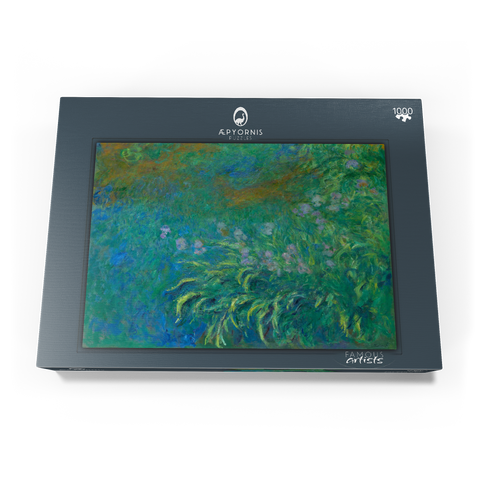Irises (1914–1917) by Claude Monet 1000 Puzzle Schachtel Ansicht3