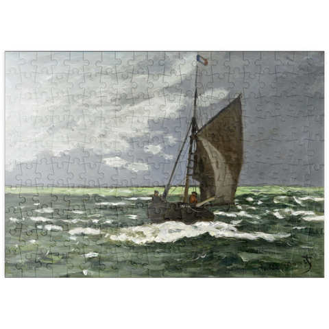 puzzleplate Claude Monet's Seascape, Storm (1866) 200 Puzzle