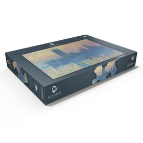 Alternative Darstellung des Puzzle-Motivs The Houses of Parliament, Sunset (1903) by Claude Monet – Puzzleteile: 1000