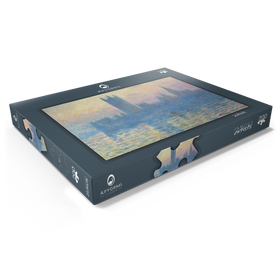 Alternative Darstellung des Puzzle-Motivs The Houses of Parliament, Sunset (1903) by Claude Monet – Puzzleteile: 200