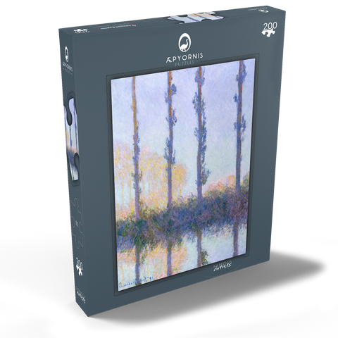 The Four Trees (1891) by Claude Monet 200 Puzzle Schachtel Ansicht2