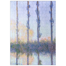 Darstellung des Puzzle-Motivs The Four Trees (1891) by Claude Monet – Puzzleteile: 200