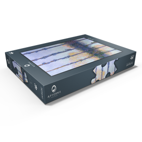 Darstellung des Puzzle Motivs The Four Trees (1891) by Claude Monet - Puzzleteile: 500