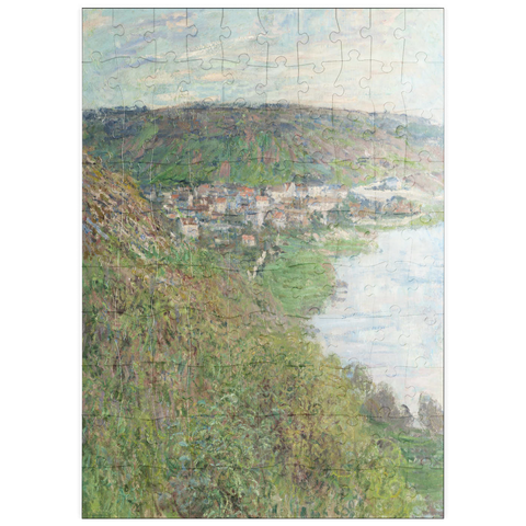 puzzleplate View of Vétheuil (1880) by Claude Monet 100 Puzzle
