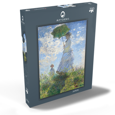 Woman with a Parasol, Madame Monet and Her Son (1875) by Claude Monet 200 Puzzle Schachtel Ansicht2