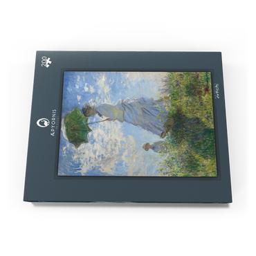 Woman with a Parasol, Madame Monet and Her Son (1875) by Claude Monet 200 Puzzle Schachtel Ansicht3