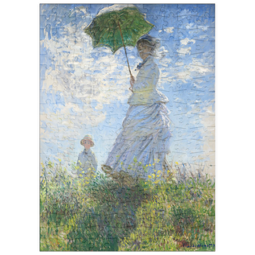 puzzleplate Woman with a Parasol, Madame Monet and Her Son (1875) by Claude Monet 200 Puzzle