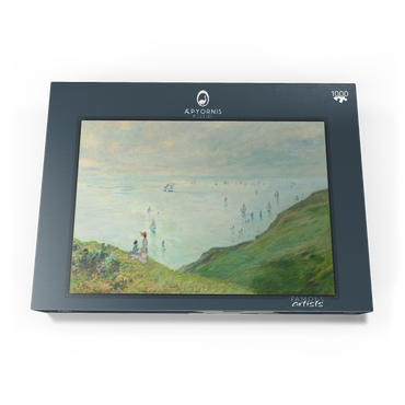 Cliffs at Pourville (1882) by Claude Monet 1000 Puzzle Schachtel Ansicht3
