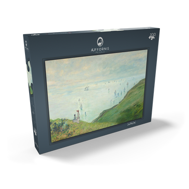 Cliffs at Pourville (1882) by Claude Monet 100 Puzzle Schachtel Ansicht2
