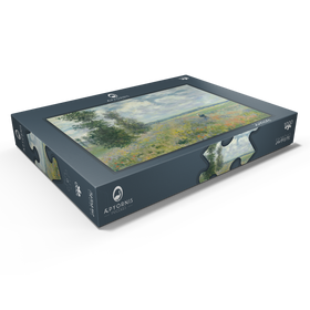 Darstellung des Puzzle Motivs Poppy Fields near Argenteuil (1875) by Claude Monet - Puzzleteile: 1000