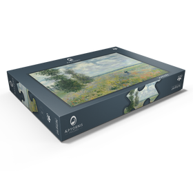 Darstellung des Puzzle Motivs Poppy Fields near Argenteuil (1875) by Claude Monet - Puzzleteile: 500