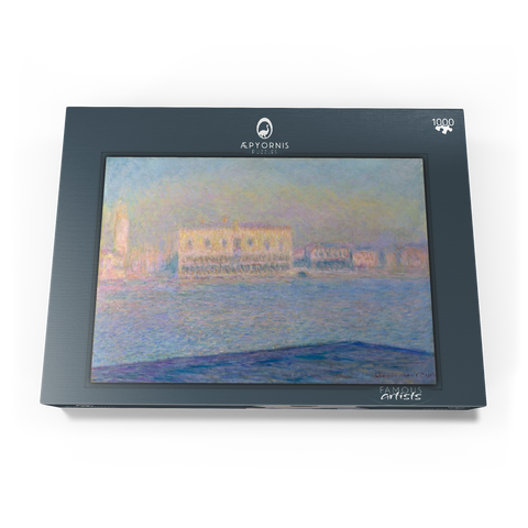 The Doge's Palace Seen from San Giorgio Maggiore (1908) by Claude Monet 1000 Puzzle Schachtel Ansicht3