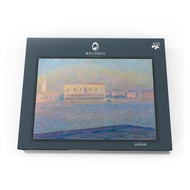 The Doge's Palace Seen from San Giorgio Maggiore (1908) by Claude Monet 100 Puzzle Schachtel Ansicht3