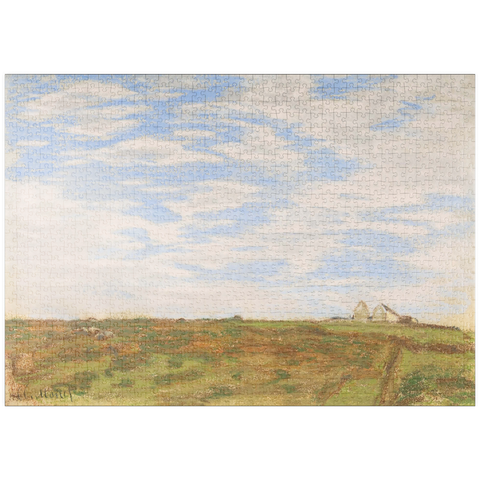 puzzleplate Landscape (1864–1866) by Claude Monet 1000 Puzzle