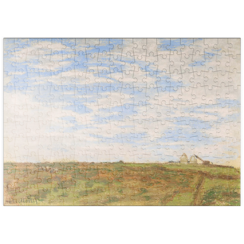 puzzleplate Landscape (1864–1866) by Claude Monet 200 Puzzle