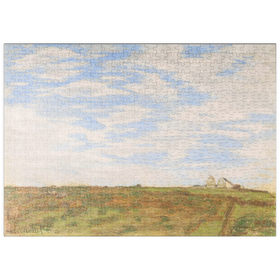 Darstellung des Puzzle Motivs Landscape (1864-1866) by Claude Monet - Puzzleteile: 500
