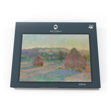 Stacks of Wheat, End of Summer (1890–1891) by Claude Monet 200 Puzzle Schachtel Ansicht3