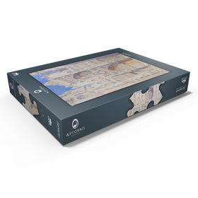 Alternative Darstellung des Puzzle-Motivs The Cour d'Albane (1892) by Claude Monet – Puzzleteile: 1000