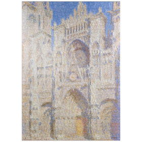 Darstellung des Puzzle-Motivs The Cour d'Albane (1892) by Claude Monet – Puzzleteile: 1000