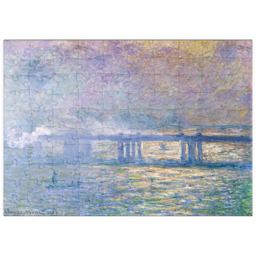 puzzleplate Claude Monet's Charing Cross Bridge (1903) 100 Puzzle