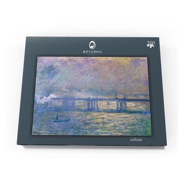 Claude Monet's Charing Cross Bridge (1903) 200 Puzzle Schachtel Ansicht3