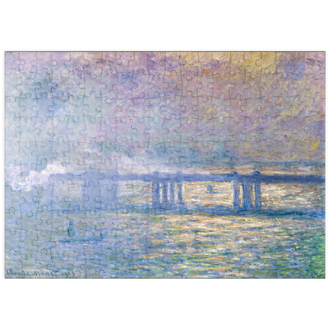 puzzleplate Claude Monet's Charing Cross Bridge (1903) 200 Puzzle