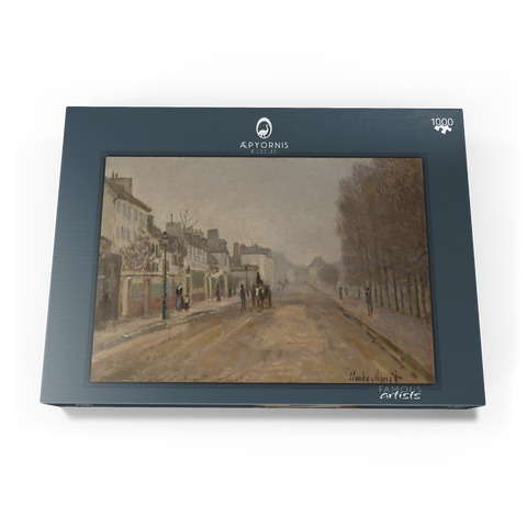 Boulevard Héloise, Argenteuil (1872) by Claude Monet 1000 Puzzle Schachtel Ansicht3