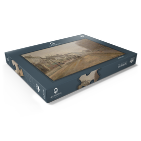 Alternative Darstellung des Puzzle-Motivs Boulevard Héloise, Argenteuil (1872) by Claude Monet – Puzzleteile: 200