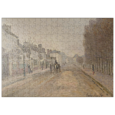 puzzleplate Boulevard Héloise, Argenteuil (1872) by Claude Monet 200 Puzzle